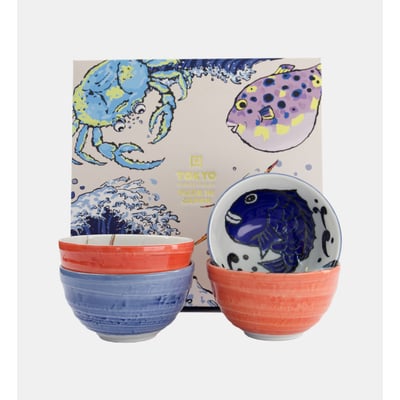 Coffret de 4 bols TOKYO DESIGN STUDIO