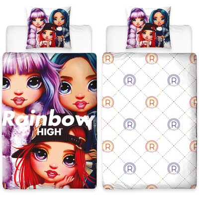 Parure de lit Enfant Rainbow High Faces HOME