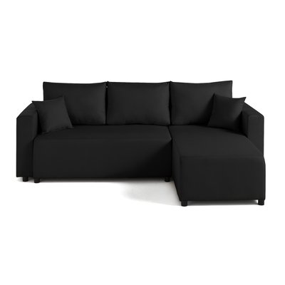 Canapé d'Angle Convertible en Tissu 4 places - REGALA LISA DESIGN