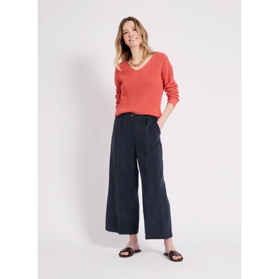 Pull en maille col V M-MURIEL NAF NAF