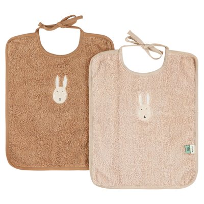 Lot de 2 bavoirs XL Mrs. Rabbit - Trixie TRIXIE