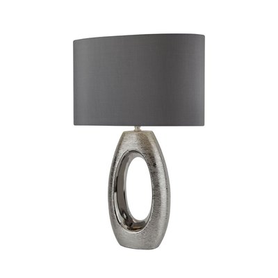 Lampe ARTISAN 1x60W E27 Chromé Gris BOUTICA-DESIGN