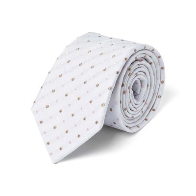 Cravate à motifs 100% soie DRAEGER PARIS
