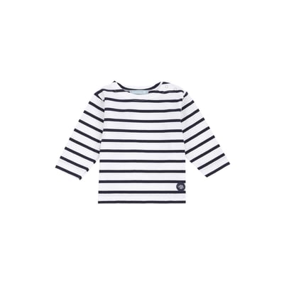 Marinière col bateau en coton léger BEG MEIL BABY ARMOR-LUX