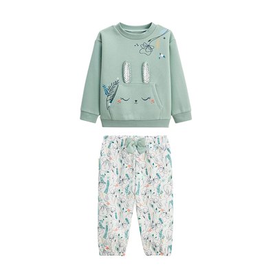 Ensemble enfant sweat et pantalon en molleton Misscerise PETIT BEGUIN