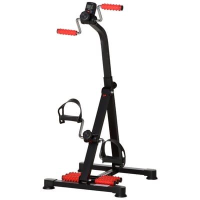 Vélo de rééducation Acier Noir HOMCOM