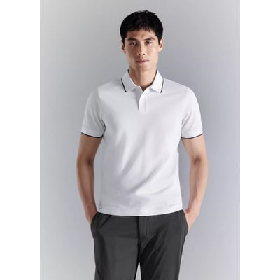 Polo piqué comfort stretch Coolmax ® MANGO MAN