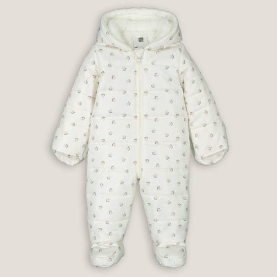 Combipilote chaude à capuche imprimé fleurs LA REDOUTE COLLECTIONS