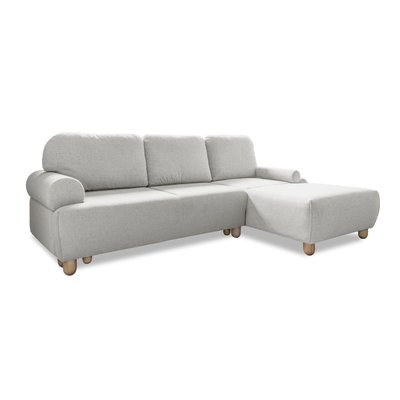 Canapé d'Angle Convertible en Tissu 4 places - OLLI LISA DESIGN