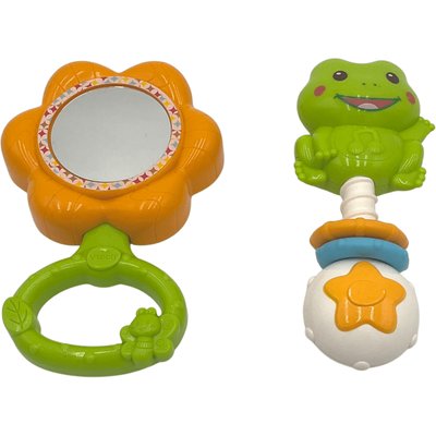 2 hochets fleur et grenouille - Bon état VTECH