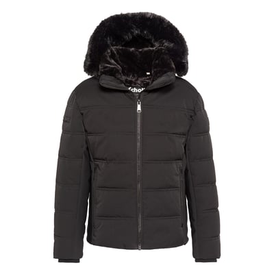 Parka à capuche et col en imitation fourrure SCHOTT