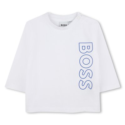 T-shirt sigle vertical BOSS KIDSWEAR