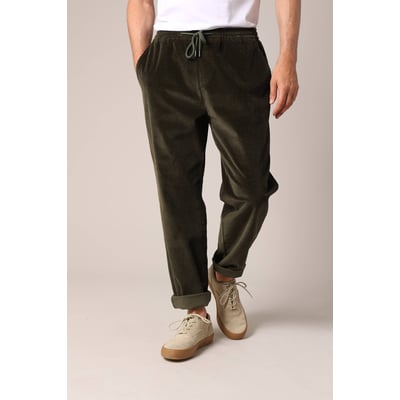Pantalon décontracté en velours côtelé LEANDRE DEELUXE