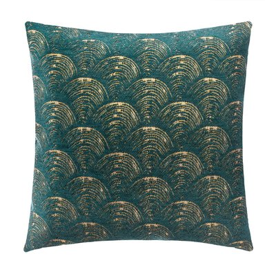 Housse de coussin coton et chenille ATMOSPHERA