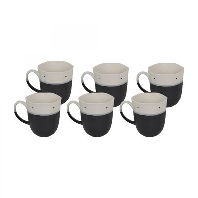 Lot de 6 mugs, JAPANDI ARTIME