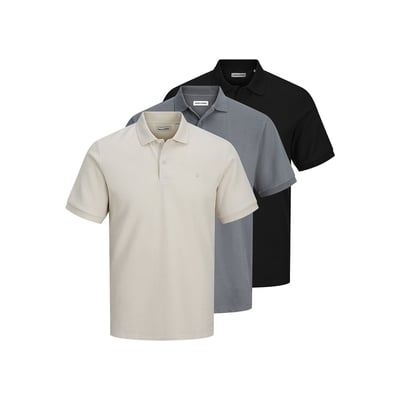 Lot de 3 polos, manches courtes JACK & JONES