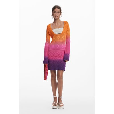 Desigual - Robe crochet Tie-Dye DESIGUAL