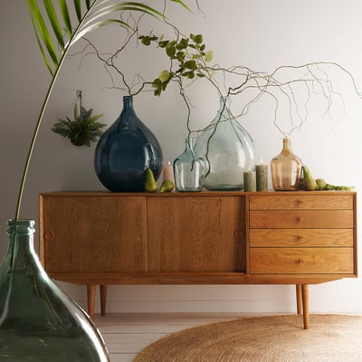Vase dame-Jeanne en verre H56 cm, Izolia LA REDOUTE INTERIEURS