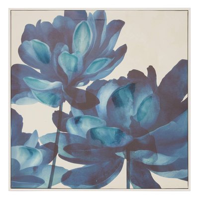 TOILE PEI/CAD FLEUR TERY 48X48 ATMOSPHERA