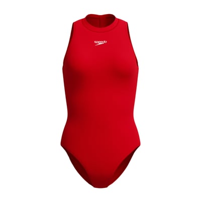Maillot de bain 1 pièce uni à col ras-du-cou et fermeture éclair arrière HYDRASUIT SPEEDO