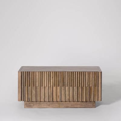 Hampstead Mango Wood 1 Door Media Unit SWOON
