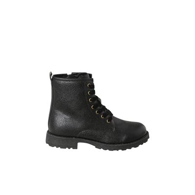 Boots vernies lacées et zippées VERTBAUDET