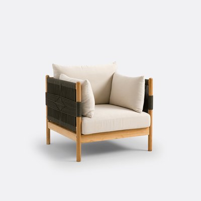 Gartensessel Odette, Teak und Schnur LA REDOUTE INTERIEURS