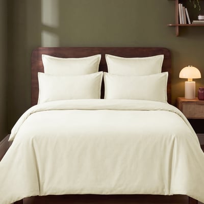Housse de couette satin coton/tencel 200 fils OPERA SENSEI MAISON