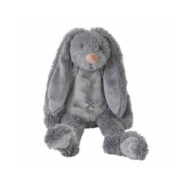 Peluche Lapin Richie gris 28 cm HAPPY HORSE