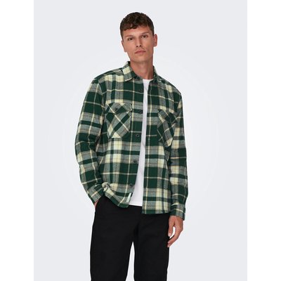 Checked Cotton Mix Shirt ONLY & SONS