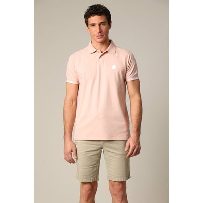 Polo dean manches courtes  en piqué de coton DEAN DEELUXE