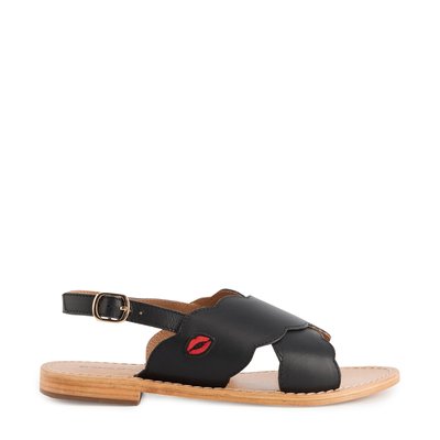Sandales En Cuir Victoire BONS BAISERS