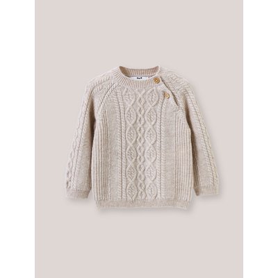 Pull torsadé en laine CYRILLUS