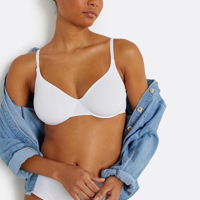 Soutien envolvente em microfibra-Invisible LA REDOUTE COLLECTIONS