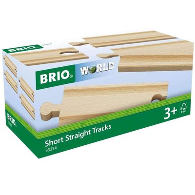 Rails Courts Droits 108 mm BRIO