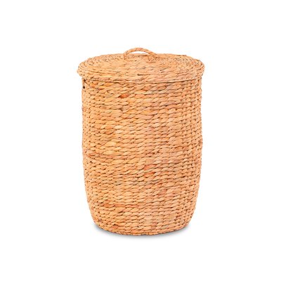 Panier a linge jacinthe d'eau naturel MAISON AUBERTIN