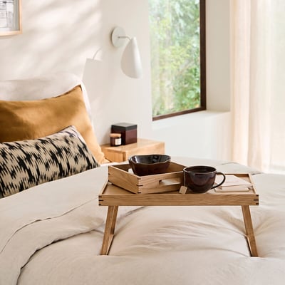 Lot de 4 tasses à thé, en grès émaillé brillant, ZOURO AM.PM