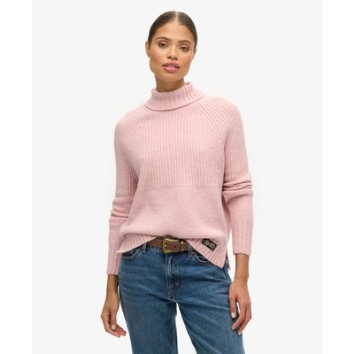 Pull en maille côtelée Essential SUPERDRY
