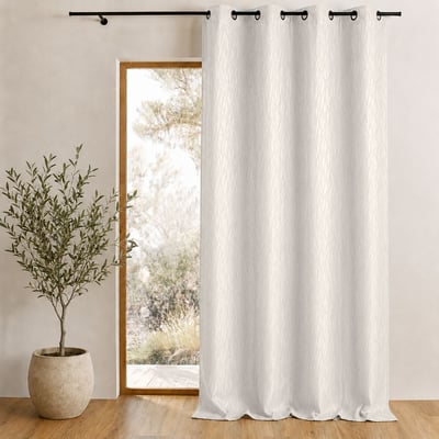 Rideau en jacquard fantaisie HOME MAISON