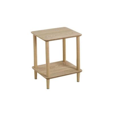 Table de Chevet 2 Plateaux Bois de Pin et MDF WADIGA