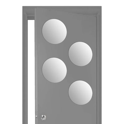 Lot de 4 miroirs adhésifs ronds 5FIVE SIMPLY SMART