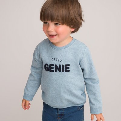 Sweat pressionné au dos en molleton LA REDOUTE COLLECTIONS