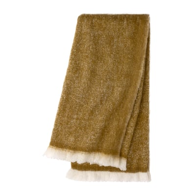 Plaid en mohair marron, NIMBUS DESFORGES
