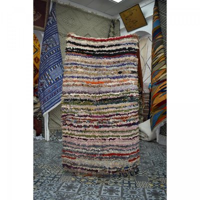Authentique tapis berbère fait à la main BOUCHAROUITE BF UN AMOUR DE TAPIS