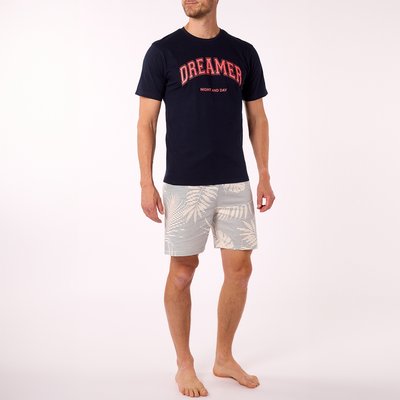 Pyjashort homme SIESTA marine ALAN BROWN