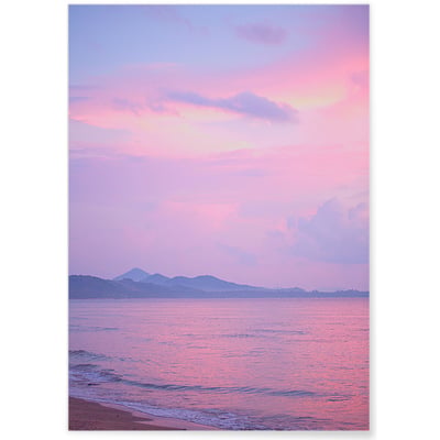 Affiche Nature Ciel Rose 2 L'AFFICHERIE