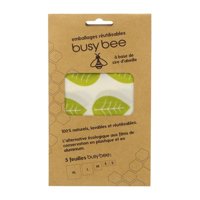 Emballage Alimentaire Réutilisable 5 Formats S M L Xl ABSOLUMENT MAISON