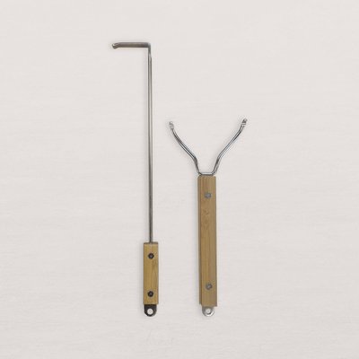 Pack de 2 ustensiles en inox pour barbecue KOKKO KOKKO