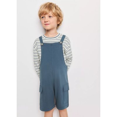 Salopette en coton à poches cargo MANGO BABY