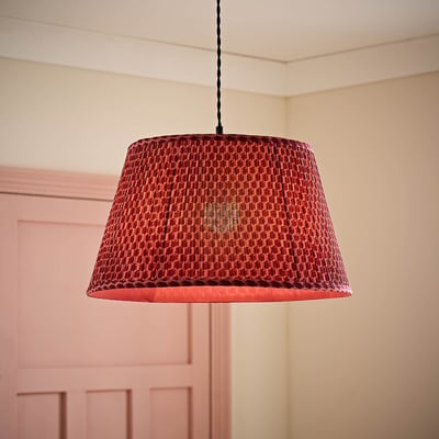 Large Maura Pleated Taper Shade SO'HOME